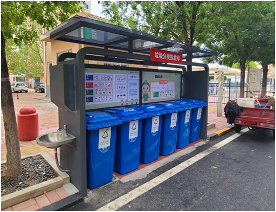 東營區(qū)黃河路玉景花園小區(qū)垃圾分類亭項(xiàng)目